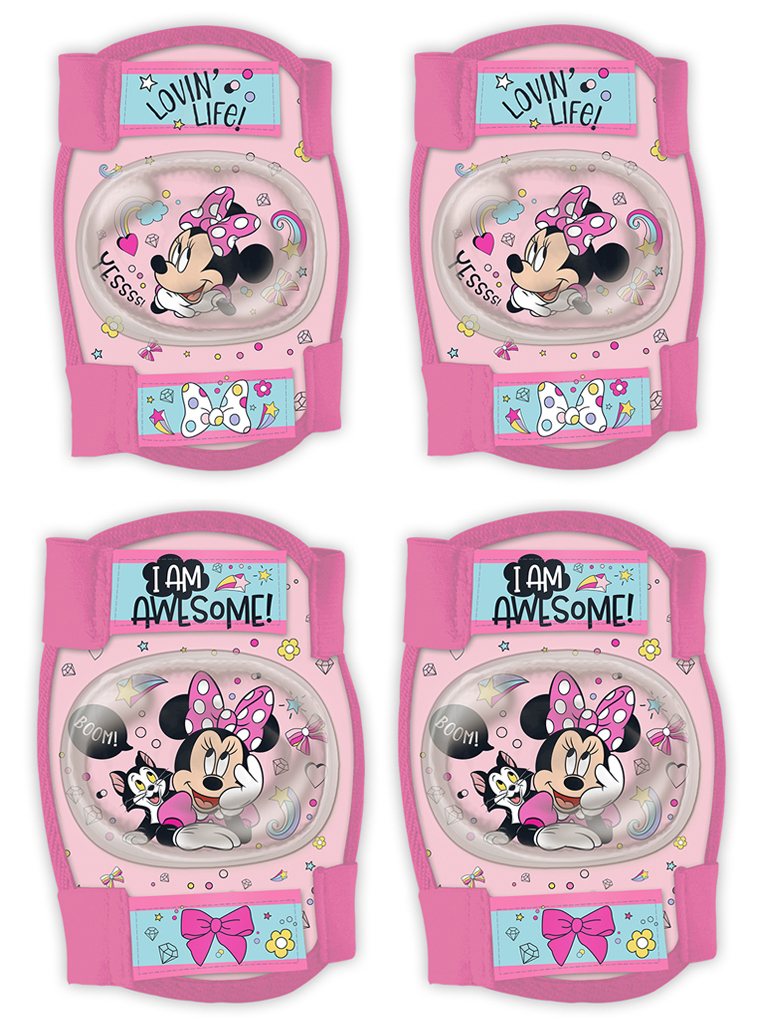

4x Ochraniacze Na Kolana Łokcie Myszka Minnie Mini