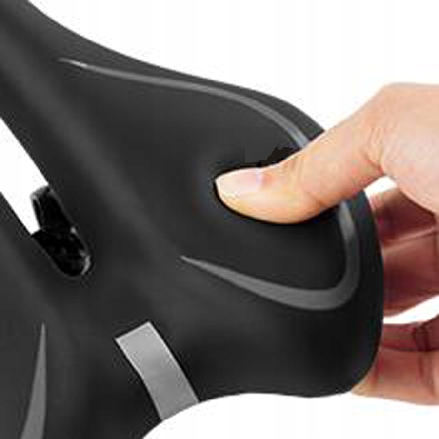 SIODEŁKO ROWEROWE ŻELOWE DAMSKIE MĘSKIE SIODŁO ROWEROWE DO ROWERU SPORTOWE Marka inna