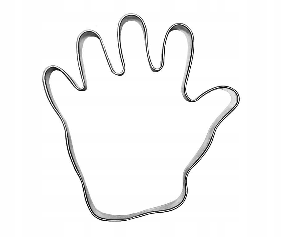 

Foremka Dłoń 7,2 cm, wykrawacz dłoni rączka piątka