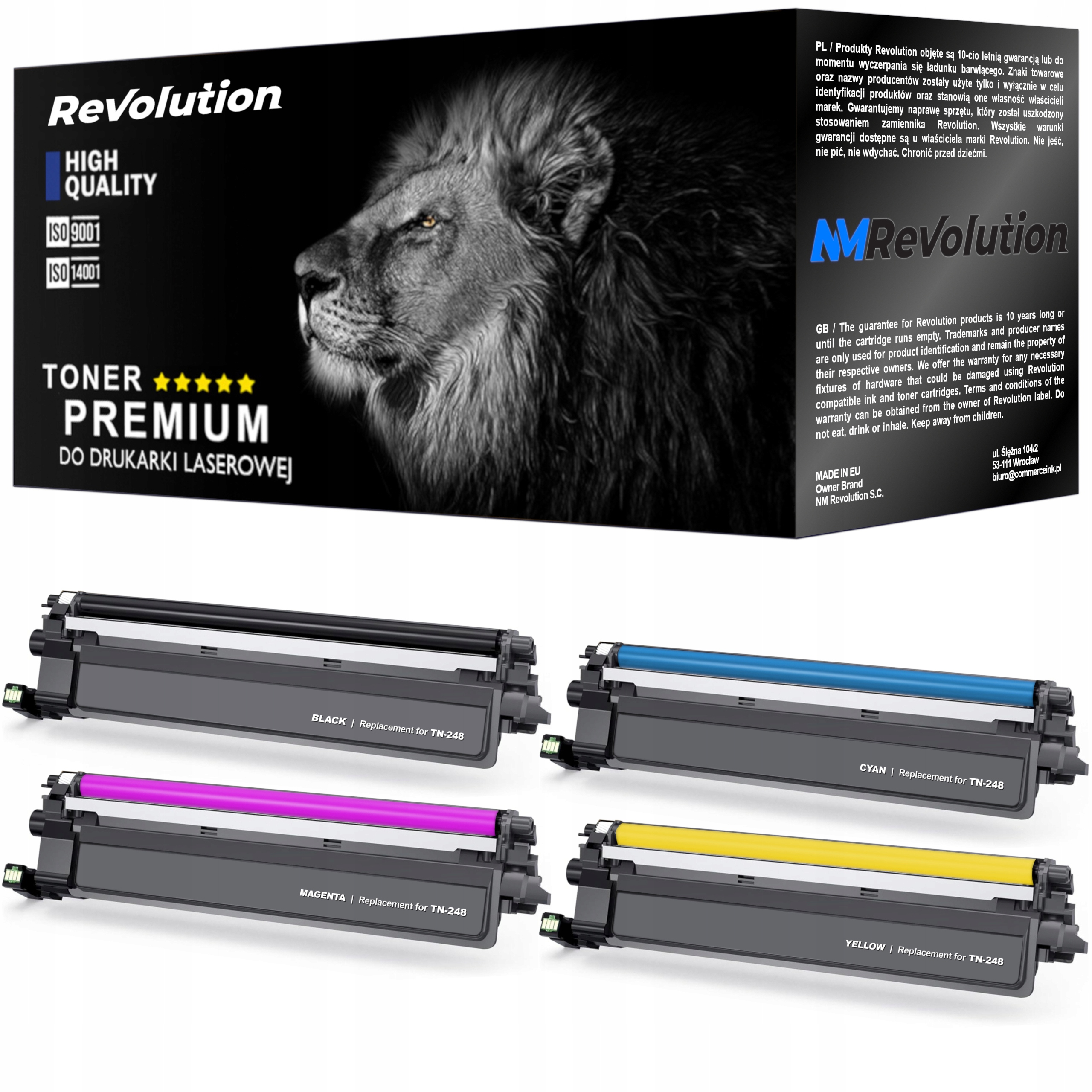 Toner XL Do Brother DCP-L3560CDW L3520CDW HL-L8230CDW L3220CW MFC-L3740CDW