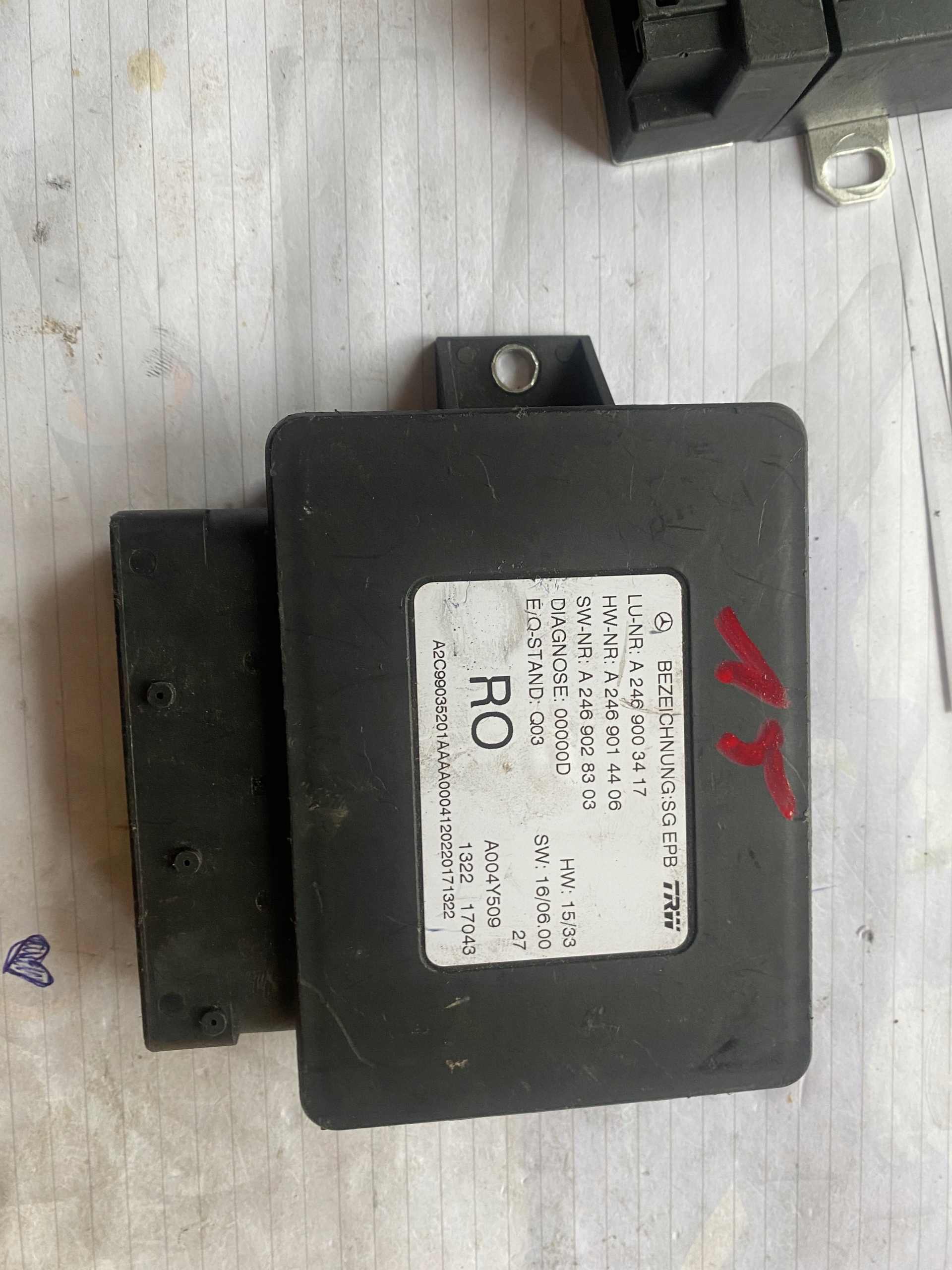 MERCEDES CLA W117 moduł sterownik 2469003417