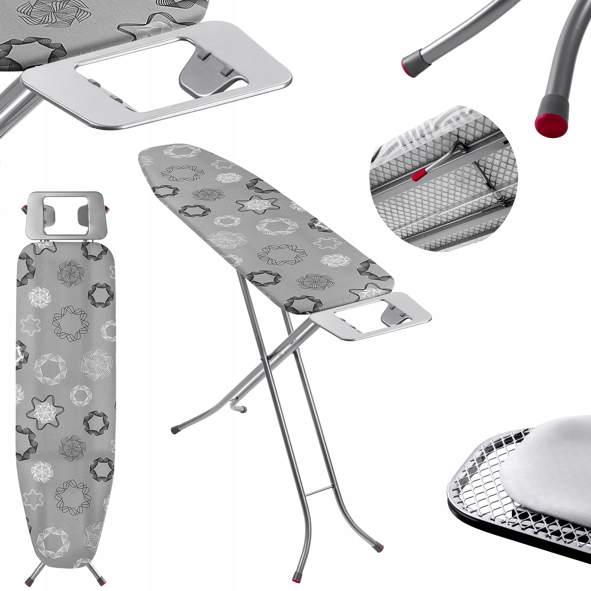 Levně Žehlicí Prkno Se Skládacím Držákem 114x34cm