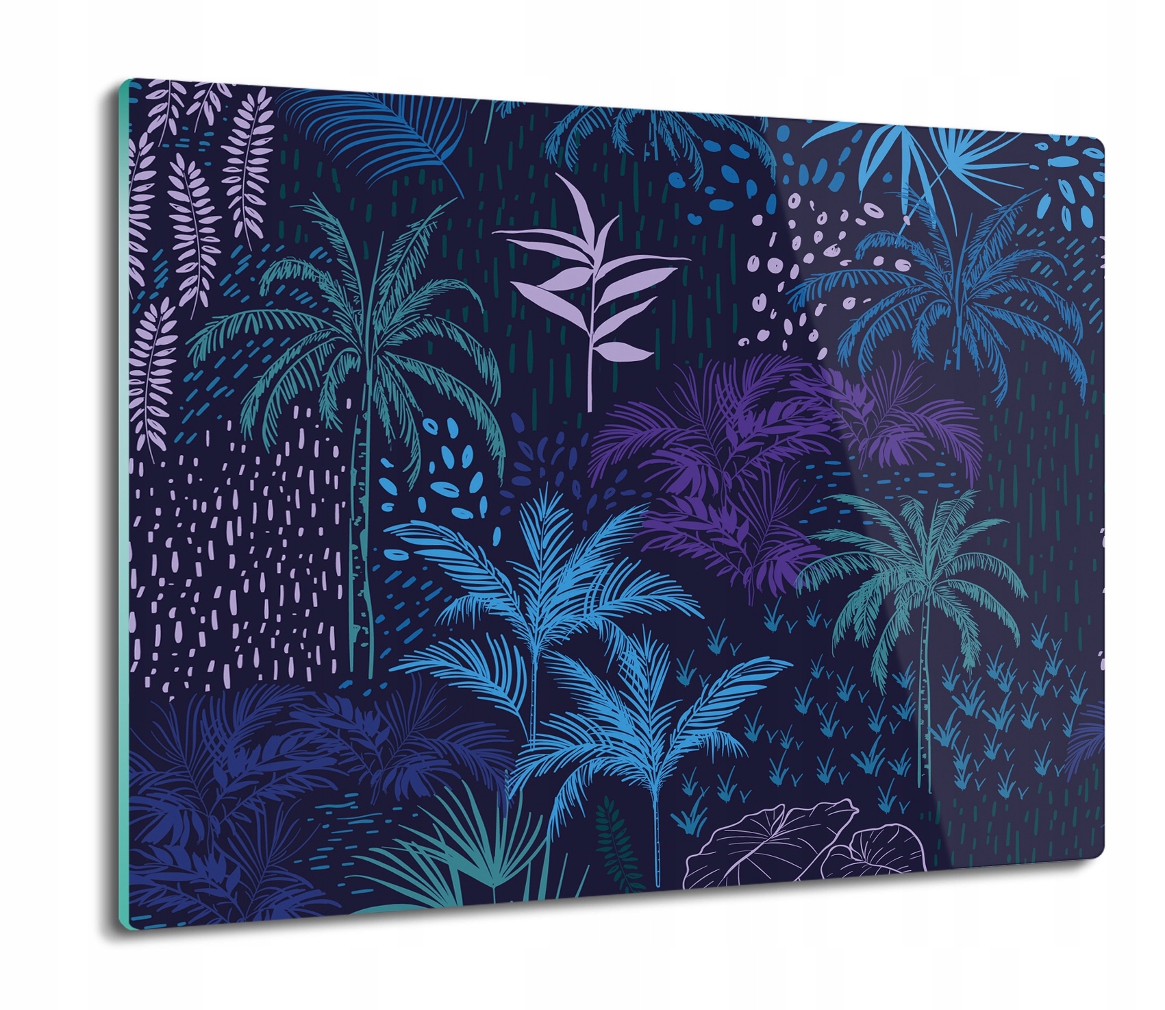 

Prążki iluzja 3D 60x52 deska ze szkła prostokątna