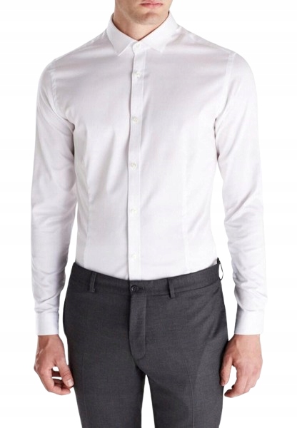 Pánská Elegantní Jack&jones bílá, velikost M, J2C