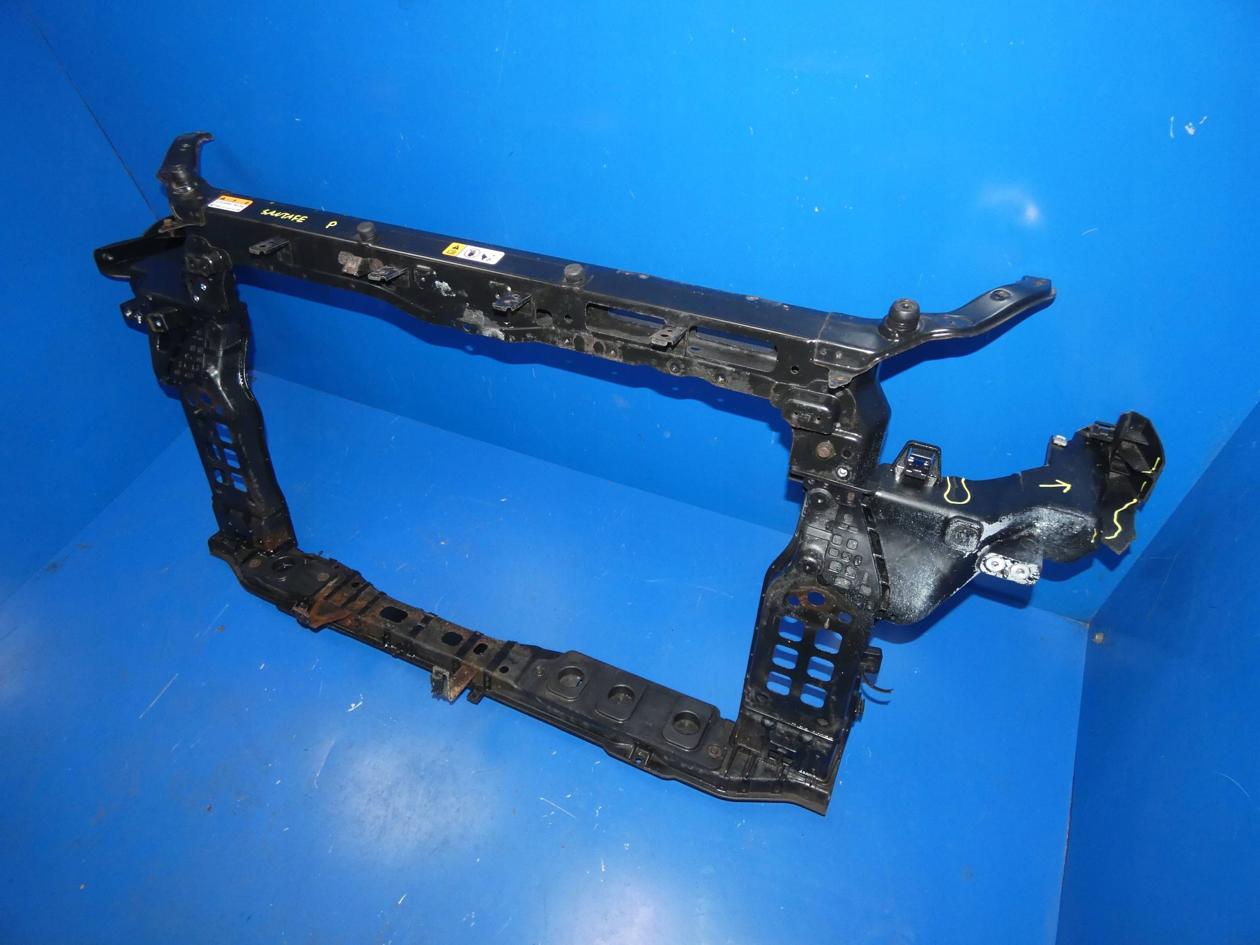 Hyundai Santa Fe III 2012- support panel for radiators pillar - STAN as for FOTO