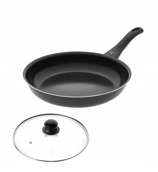 Gerlach First Patelnia 28 CM Pokrywka Szklana 28 CM