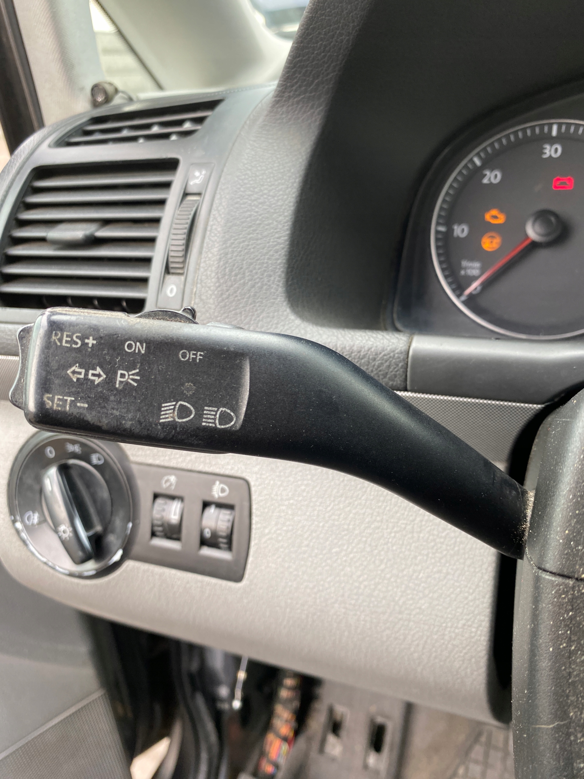 VW Touran 1 l 03-05 interruttore DEVIO LUCI TERGICRISTALLO TERGI luci 2.0 TDI