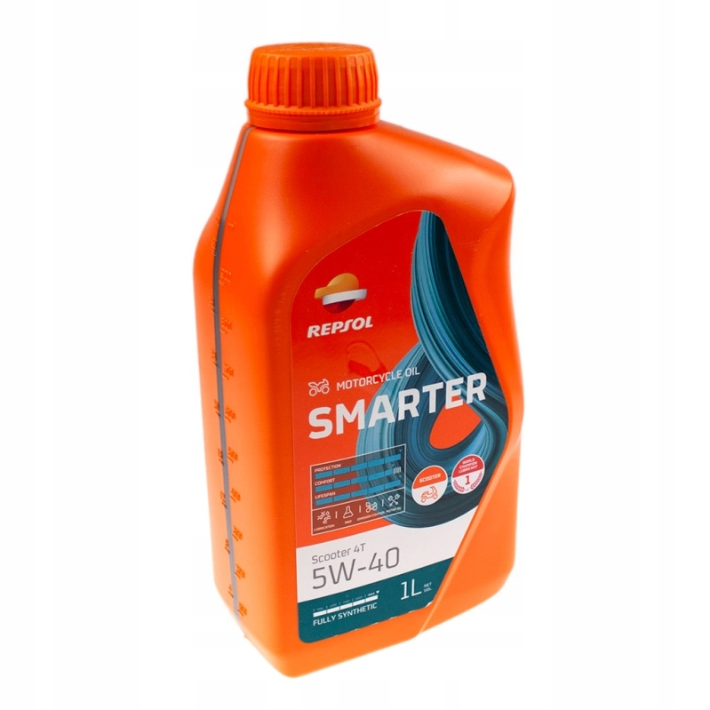 Olej Repsol Smarter Scooter 4T 5W40 5W-40 1L Vespa Piaggio