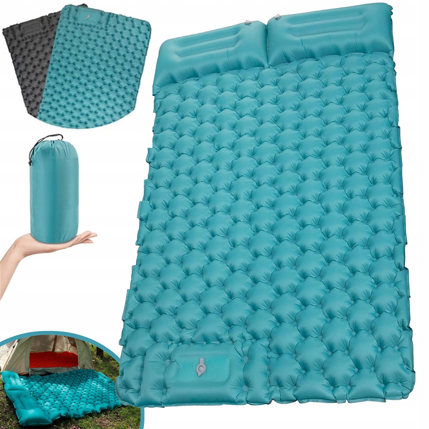 Dvojitá Podložka Na Spaní Pro 2 Osoby, Nafukovací Podložka Na Spaní Pro Cestování