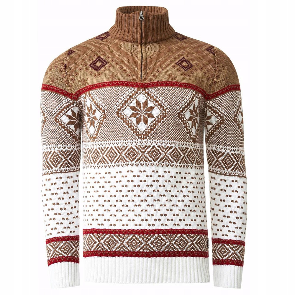 Pánský Svetr Norský Vánoční Rolák Rolák XL