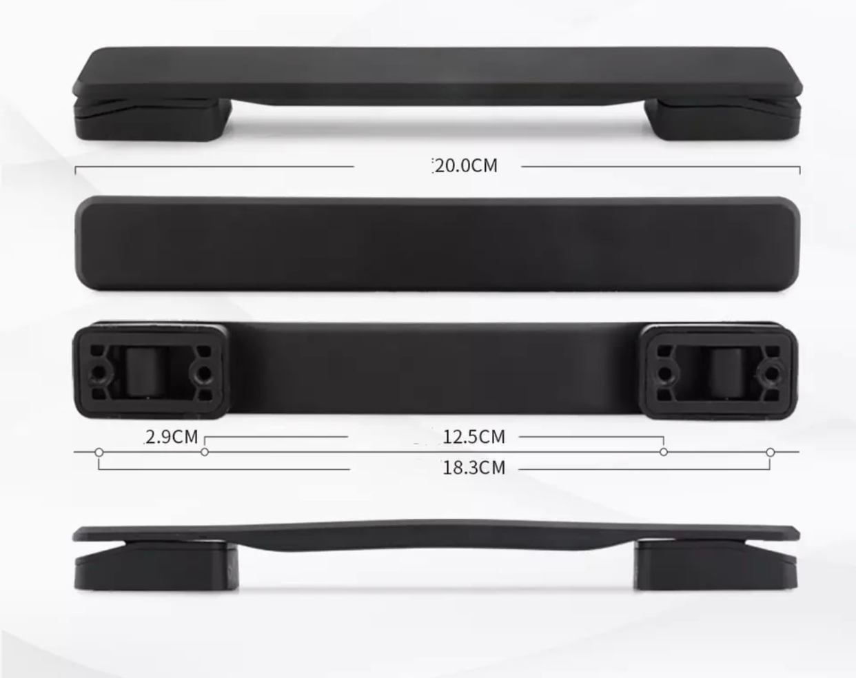 UCHWYT RĄCZKA CZĘŚĆ DO WALIZKI TORBY CZĘŚCI BAGAŻ EAN (GTIN) 0753128151740