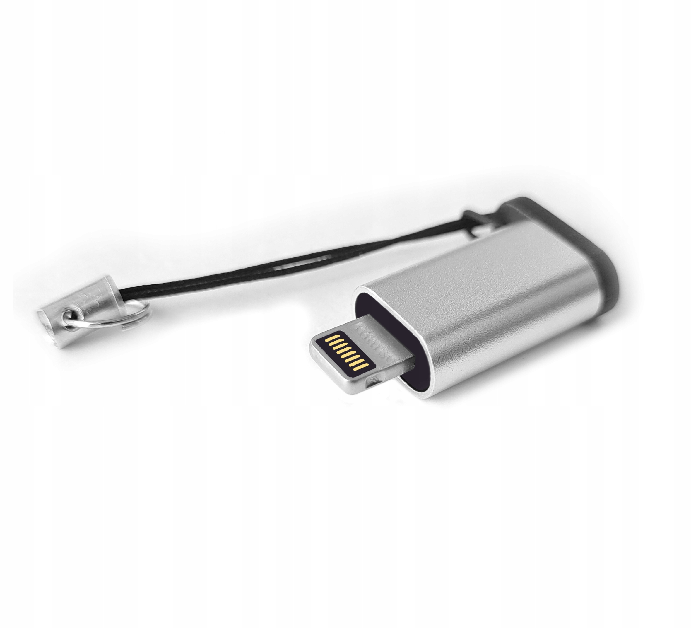 Adapter przejściówka USB-C do Lightning iPhone ALUMINIOWY (USB-C GNIAZDO) Marka Inna