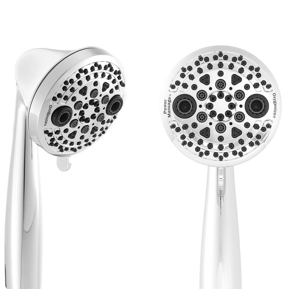 Sprchová Hlavice s turbínou Oxygenics Massage 60 % Vody 6.5 L/min