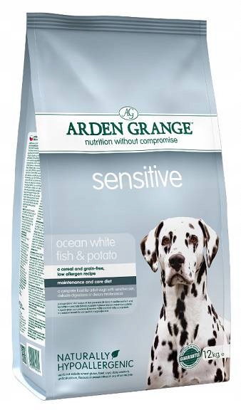 Arden Grange Adult Sensitive Fish Potato 12kg