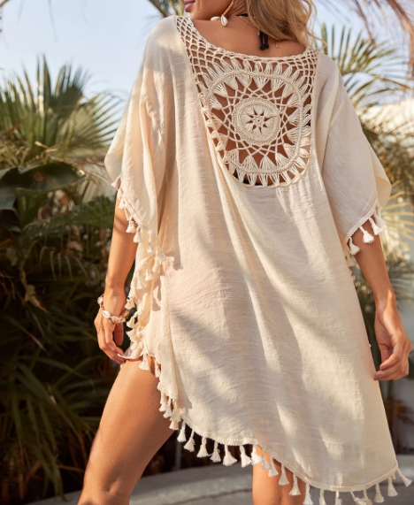 TUNIKA BOHO NA PLAŻĘ ZWIEWNA LUŹNA NARZUTKA PAREO Rodzaj tunika