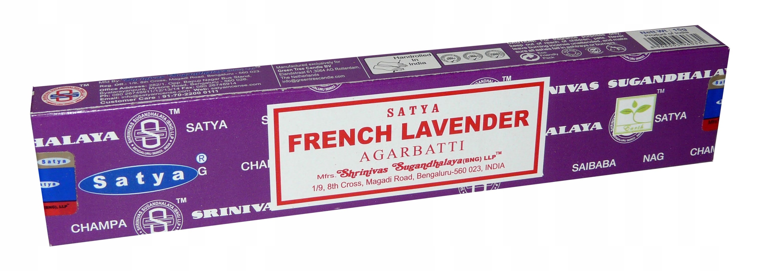 

French Lavender Kadzidełka Satya, Pyłkowe 15 g