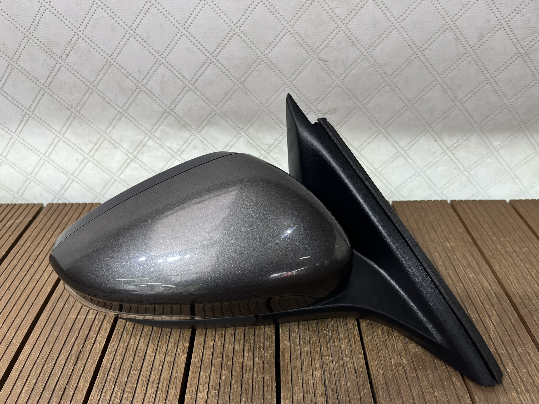 FORD FOCUS MK4 18-22 mirror right 8-PIN colour ND MAGNETIC GREY OE