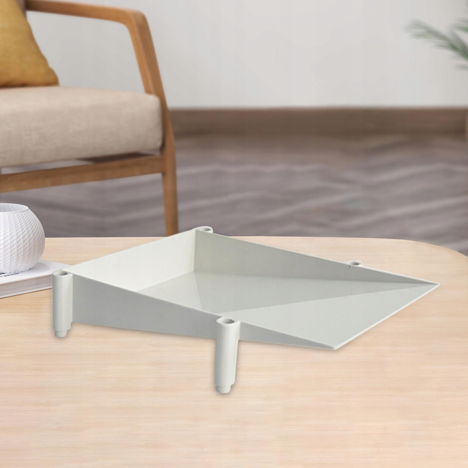 Biurkowy stojak do przechowywania szary Marka bez marki