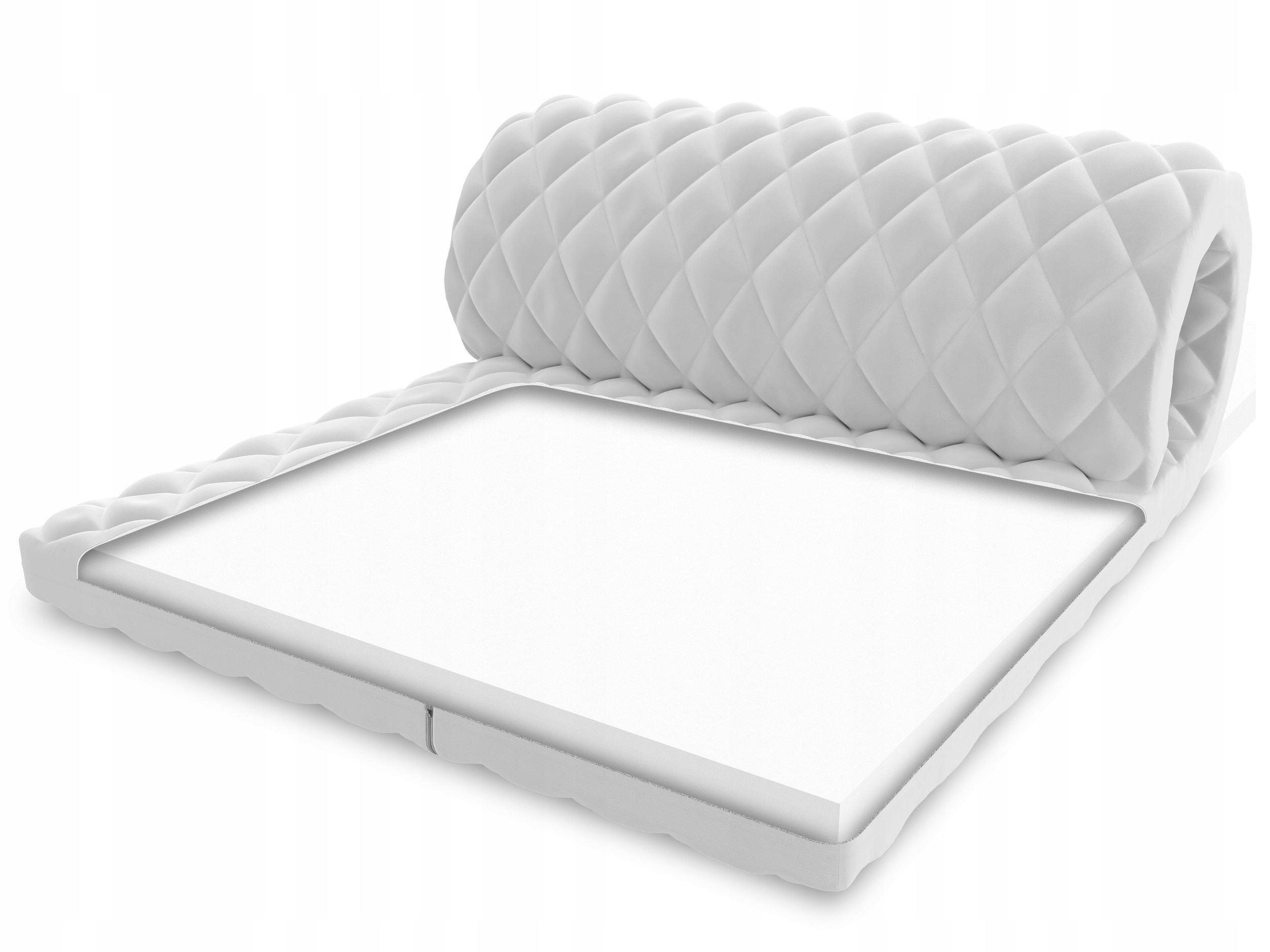 

Materac Nawierzchniowy 160x200 pianka Topper 5cm