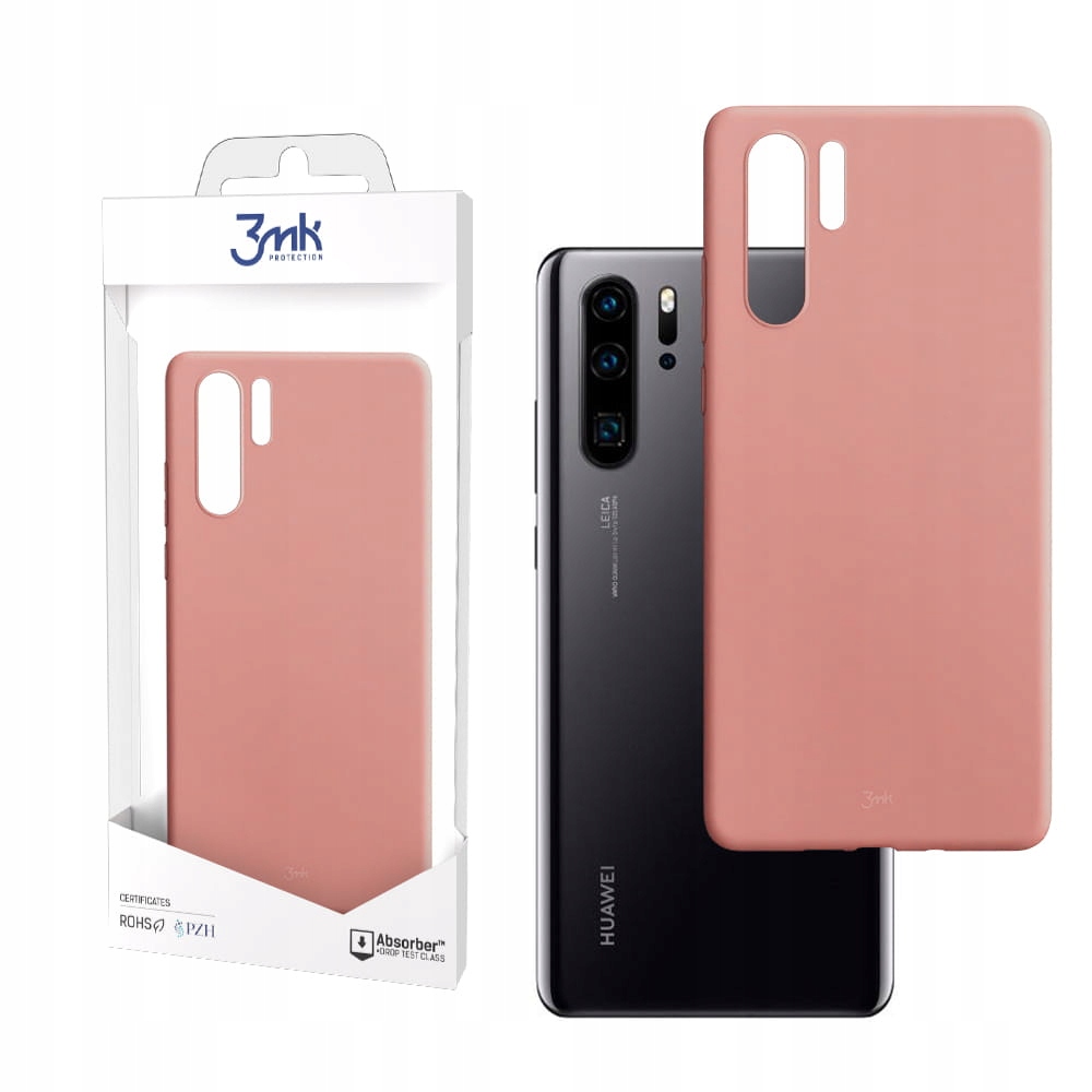 

Różowe odporne etui do Huawei P30 Pro 3mk MattCase