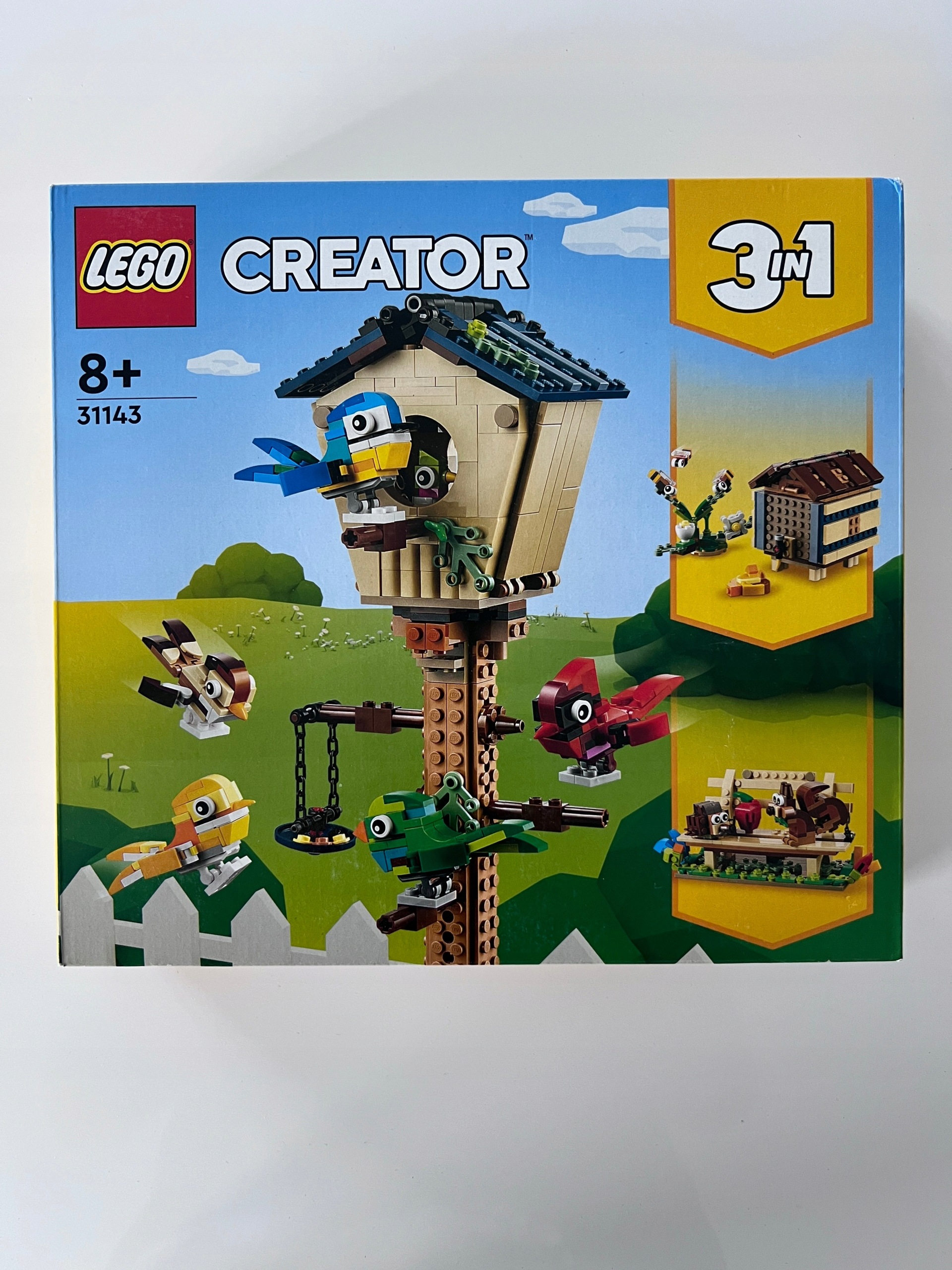 Lego Creator 3w1 Budka dla ptaków 31143