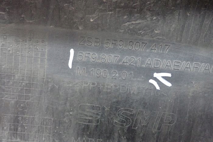 SEAT LEON III KOMBI LIFT 17- bumper rear rear part