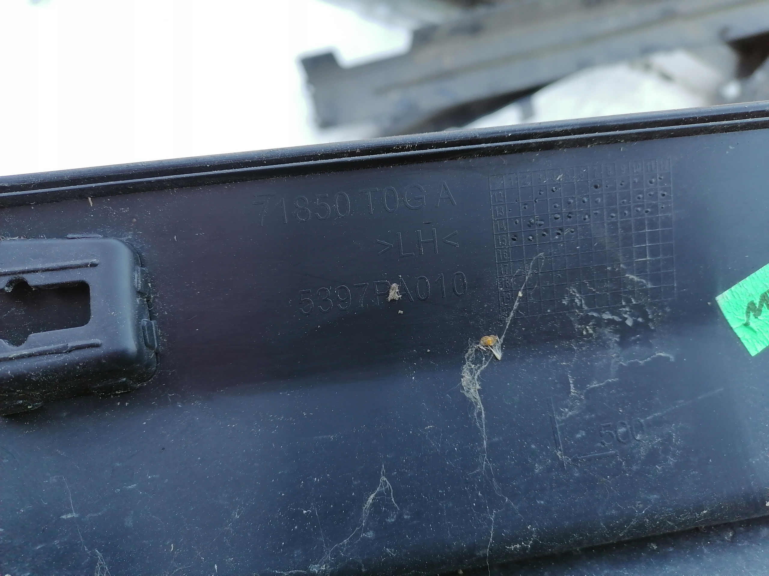 HONDA CRV IV 2013+ moulding threshold left cap