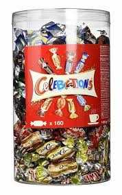 Levně Bonbóny Celebrations 150 Ks 1435g Mix Přímo z Německa