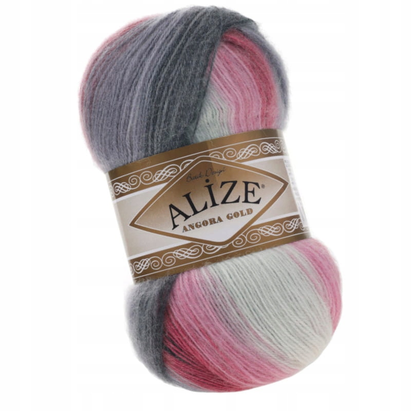 Włóczka Angora Gold Batik 1602 Alize