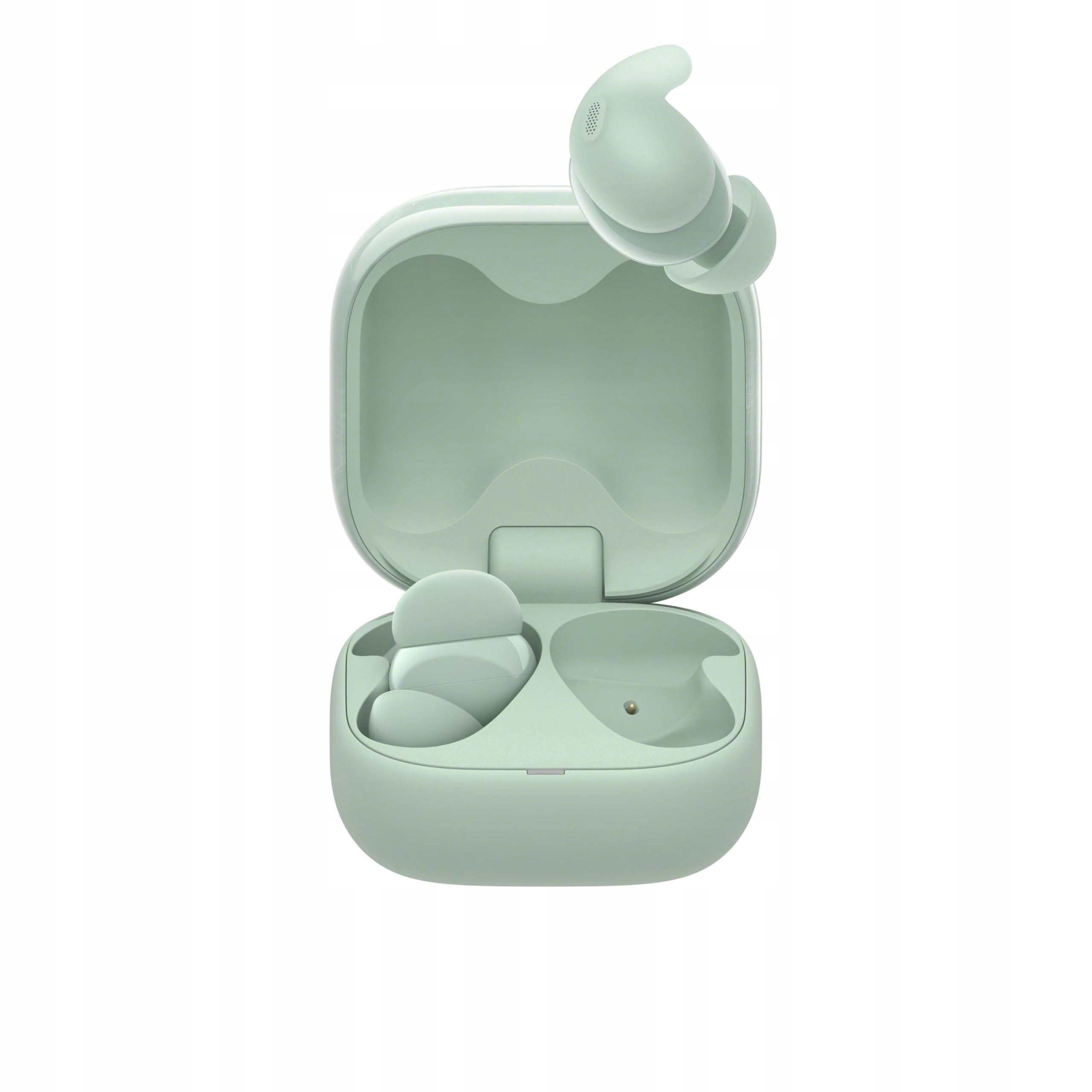 Słuchawki bezprzewodowe dokanałowe Sony Link Buds Fit zielone (WF-LS910)