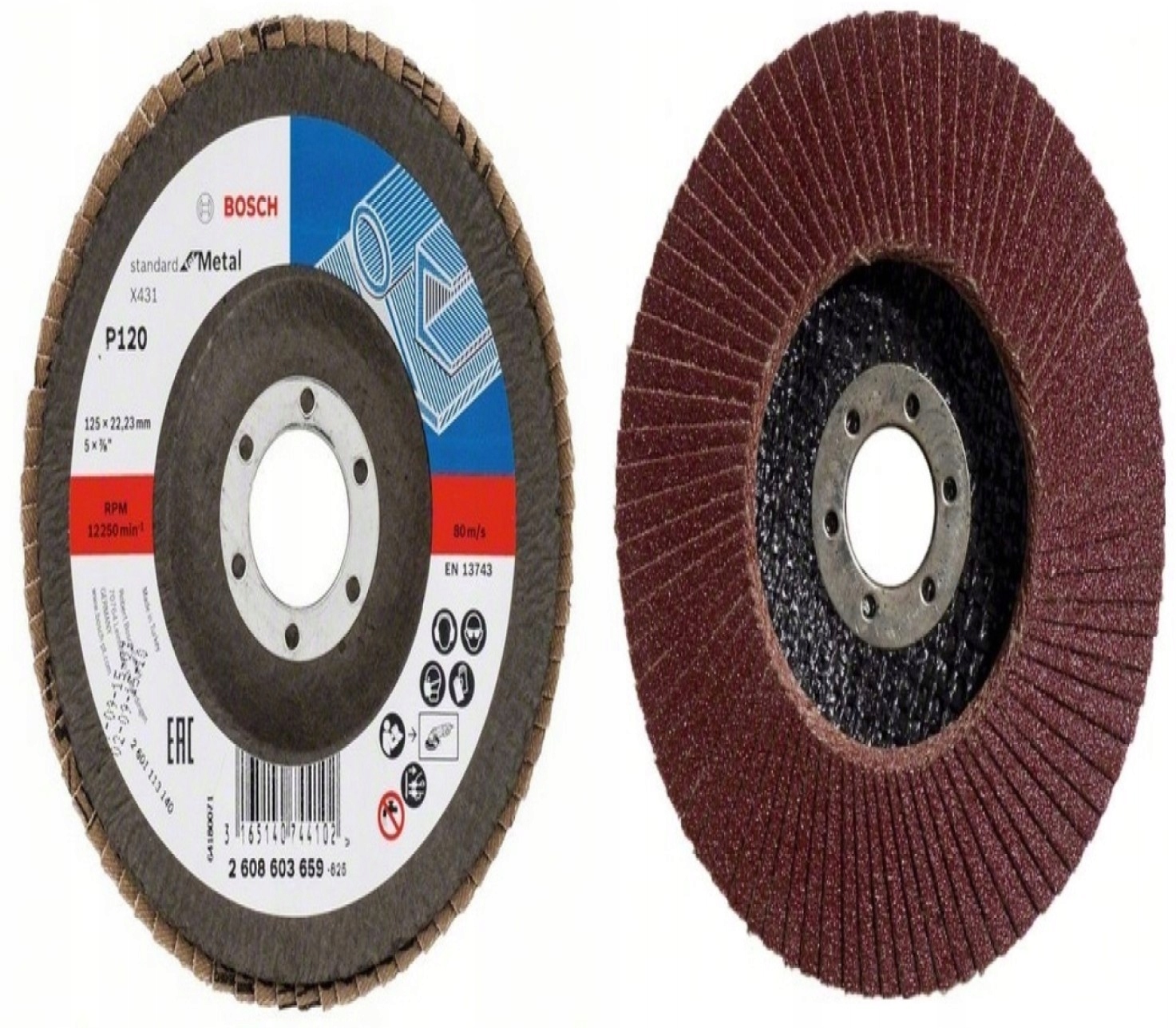 

Tarcza Do Szlifowania Lamelka Listkowa 125 gr120