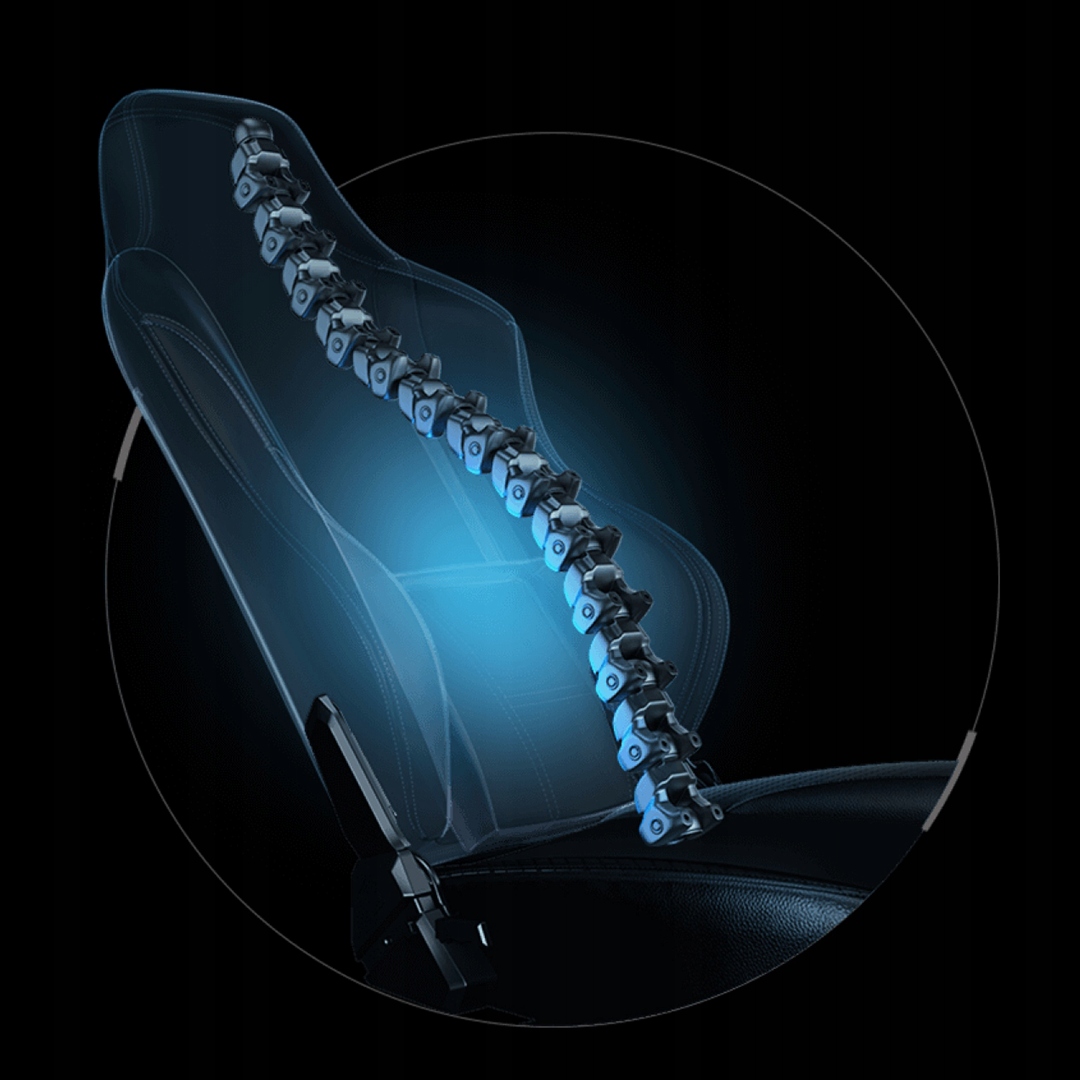 Fotel gamingowy biurowy Anda Seat Phantom 3 L czarny materiałowy obrotowy Szerokość mebla 70 cm