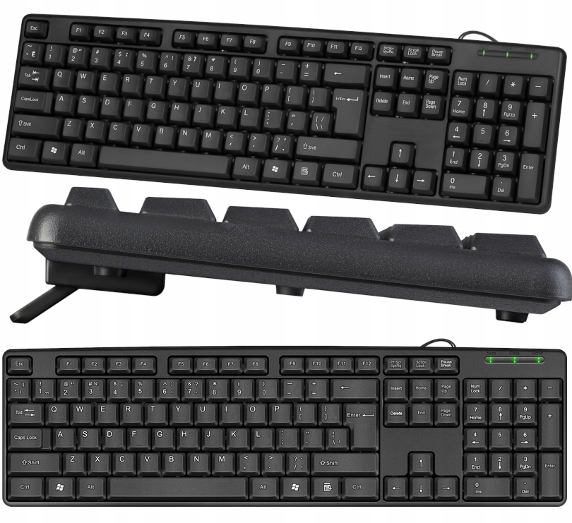 

Klawiatura Biurowa Dla Graczy Gamingowa Do Pc Usb