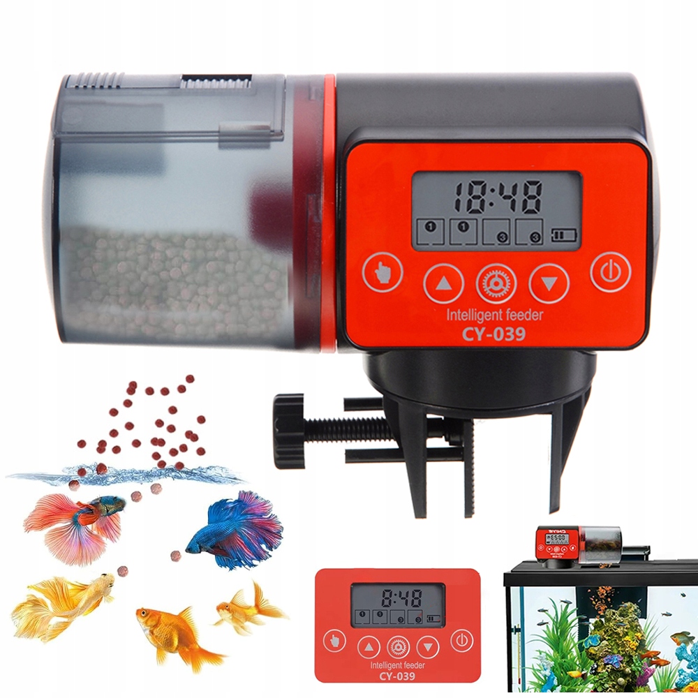 Inteligentní Automatické Krmítko Pro Ryby Pro Dovolenou A Cestování