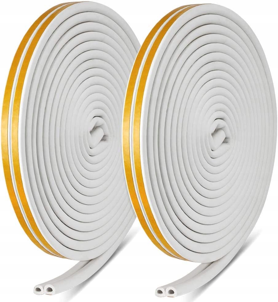 USZCZELKA DO OKNA DRZWI TYP D 6x9mm 10metrów