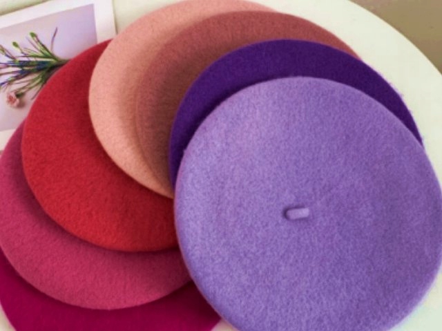 NAJMODNIEJSZY CIEPŁY BERET W STYLU FRANCUSKIM- 03 Marka bez marki