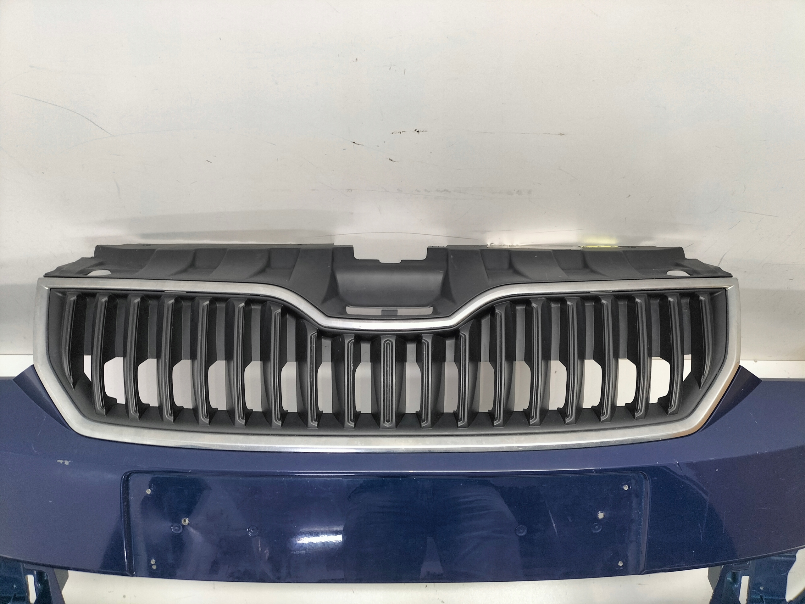 front bumper front SKODA FABIA III 14-18