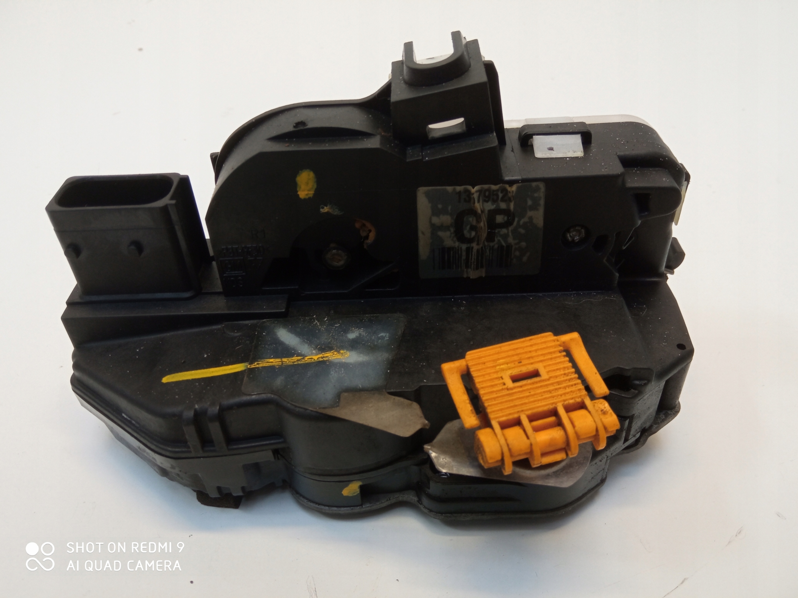 OPEL ASTRA J 4 lock door front front right GP
