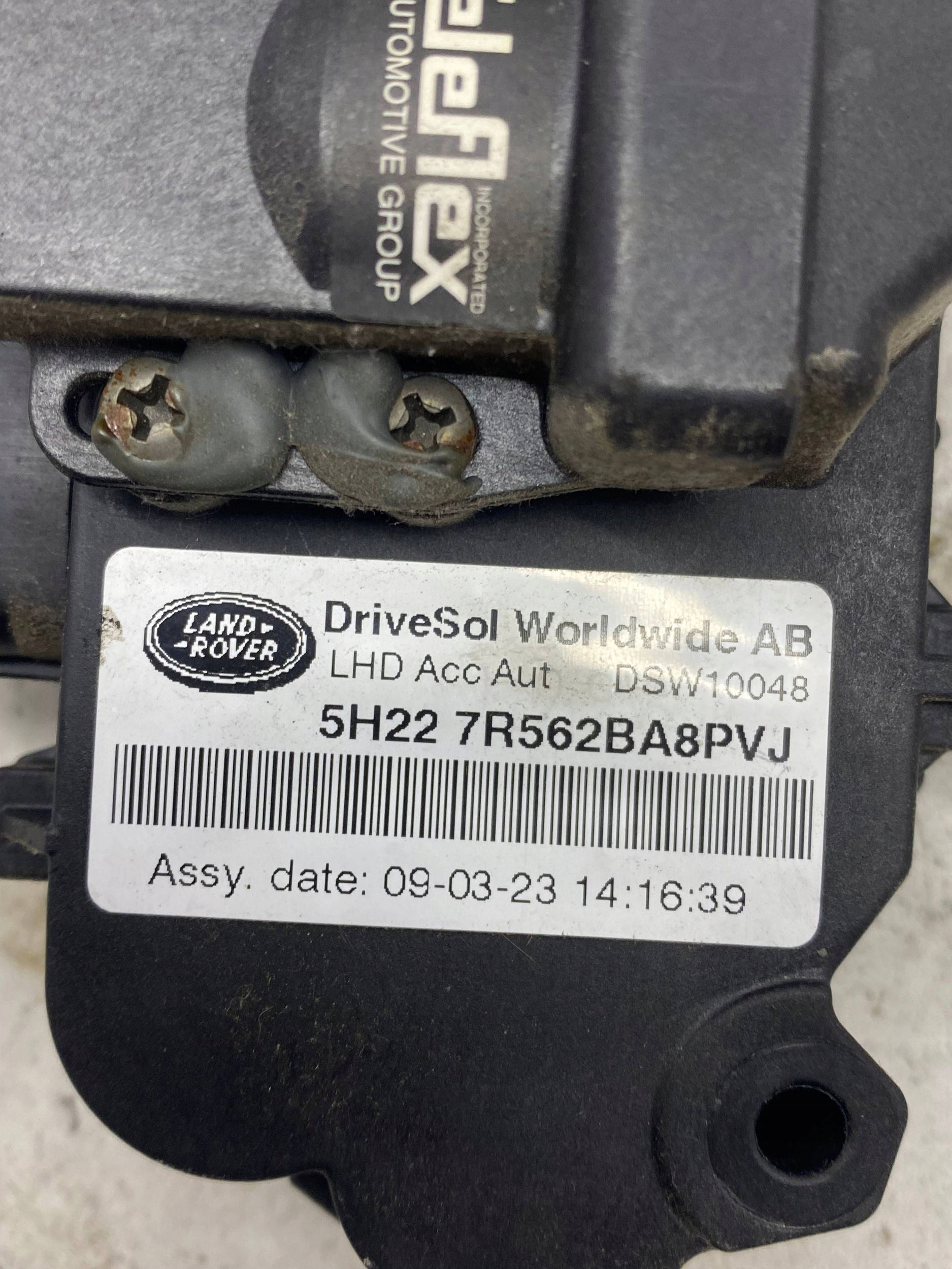 accelerator pedal potentiometer 5H22-7R562-BA RANGE ROVER SPORT L320 (2005-2013)