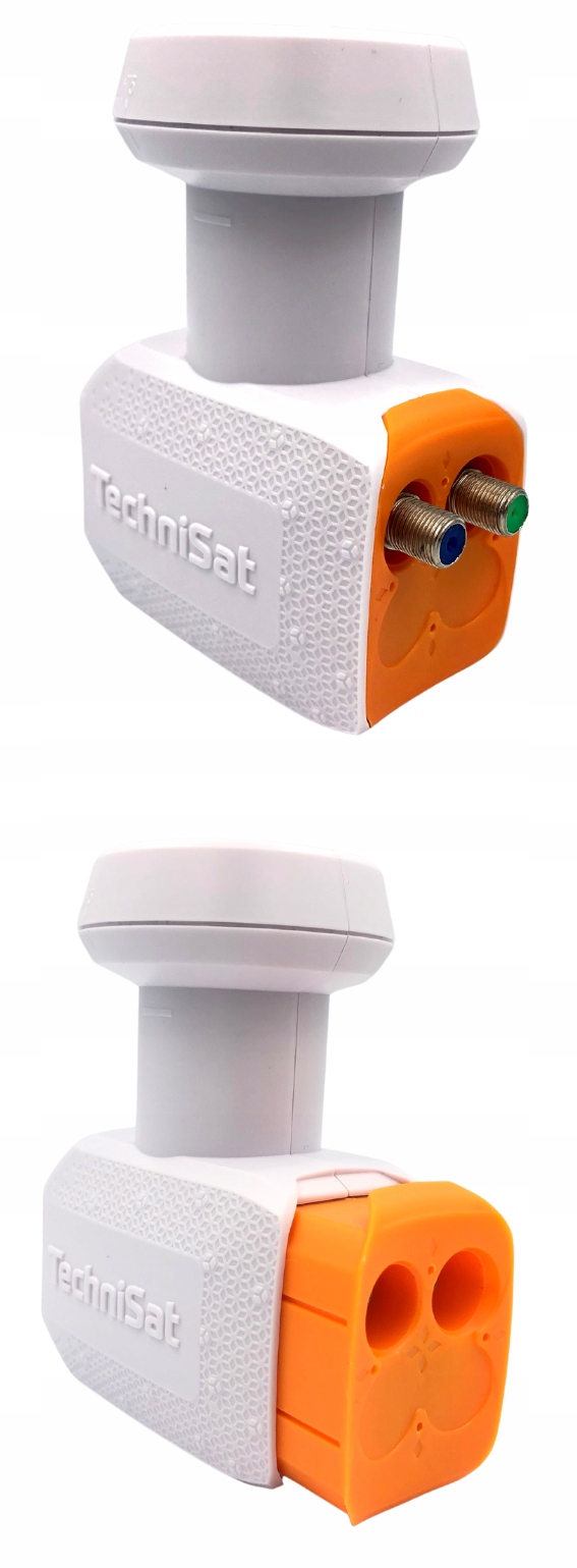 KONWERTER TWIN TECHNISAT UNIX PODWÓJNY + 2 wtyki F Typ twin (podwójny)