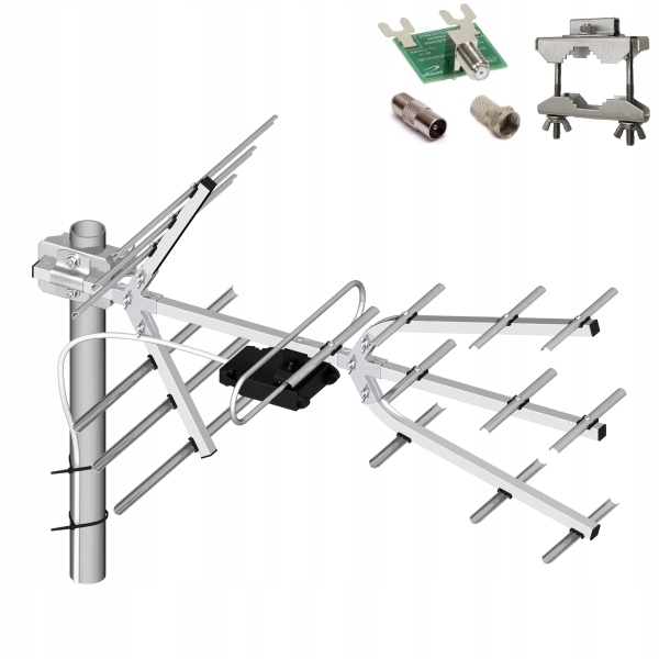 

Antena Uhf Tri Digit Mini DVB-T2 14dB LTE700 Dipol