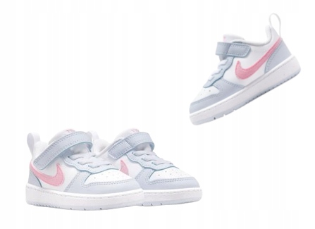 Buty Dziecięce Sportowe Nike Court Borough Low Ess+ (td)