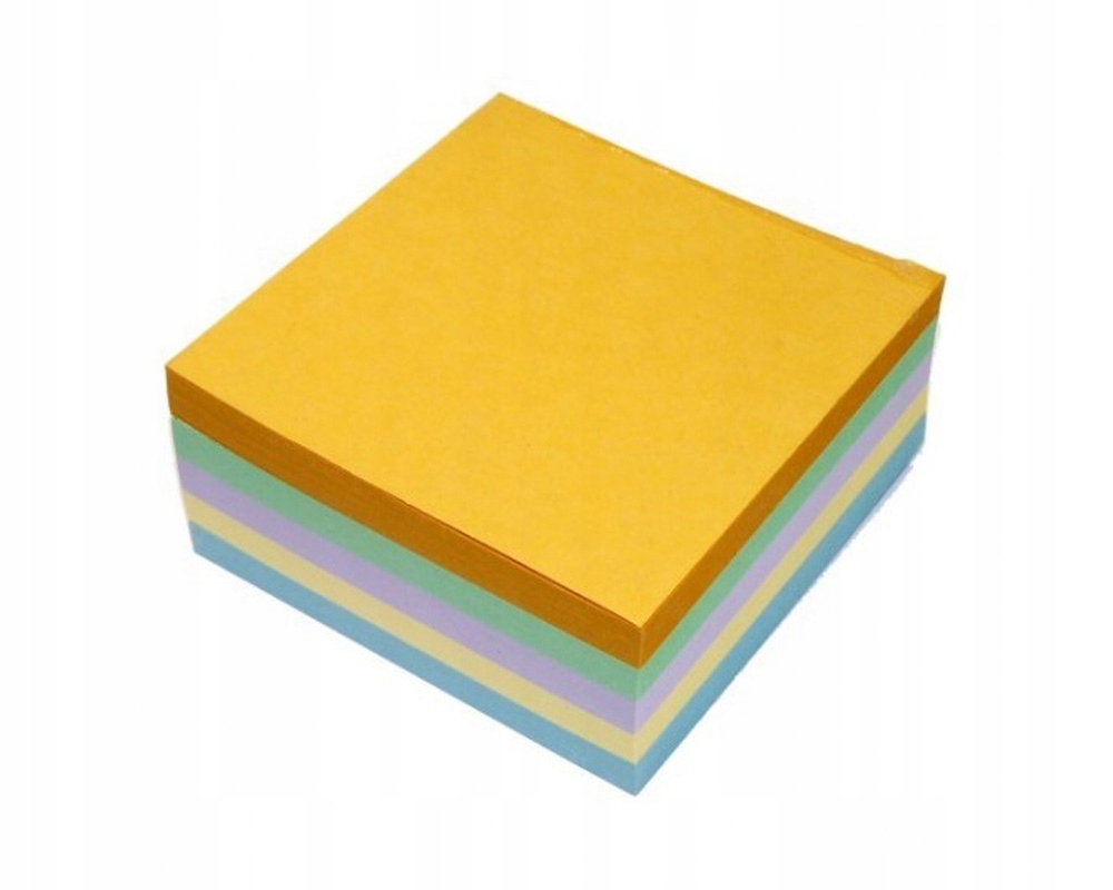 

Kostka Biurowa Klejona Karteczki Kolor MIX Notes