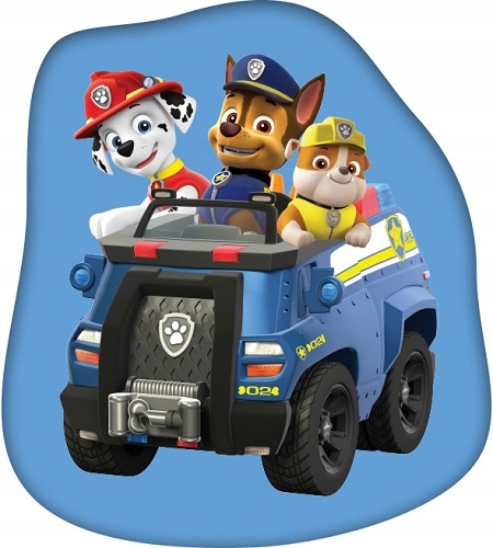 

Poduszka Psi Patrol Drużyna Pojazd Kształtka 40 cm