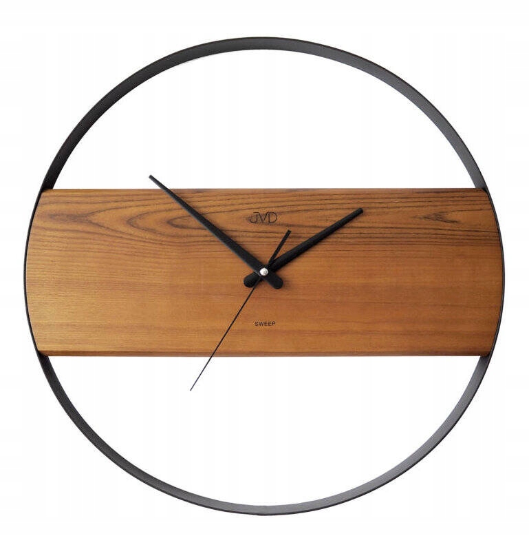 Okrúhle Efektné Tiché Nástenné Hodiny Jvd Loft NS22007.11 35 cm