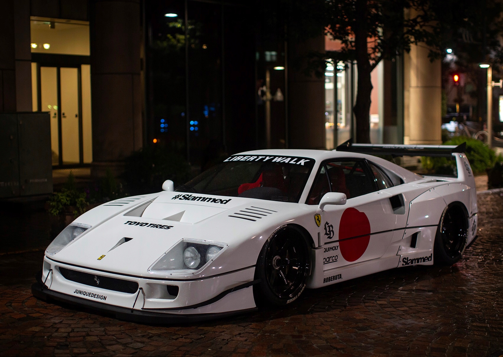 LB F40 limited【203／399】 Inno 64 Ferrari F40 LBWK Chrome Black Liberty Walk Chase