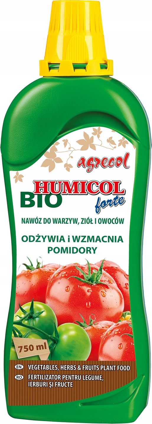 

Agrecol Nawóz organiczny do pomidorów 750ml