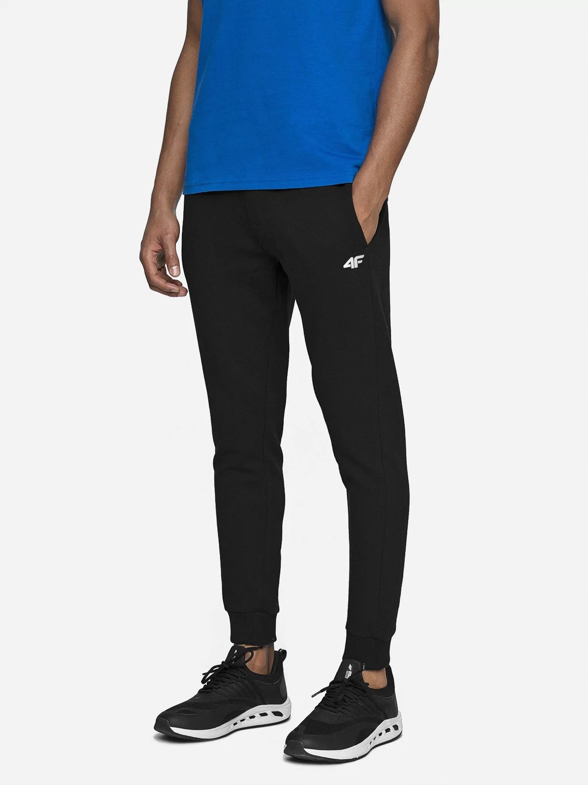 SPODNIE DRESOWE MĘSKIE 4F DRESY SPORTOWE JOGGERY SPORT BAWEŁNA LIMITOWANA Rozmiar M