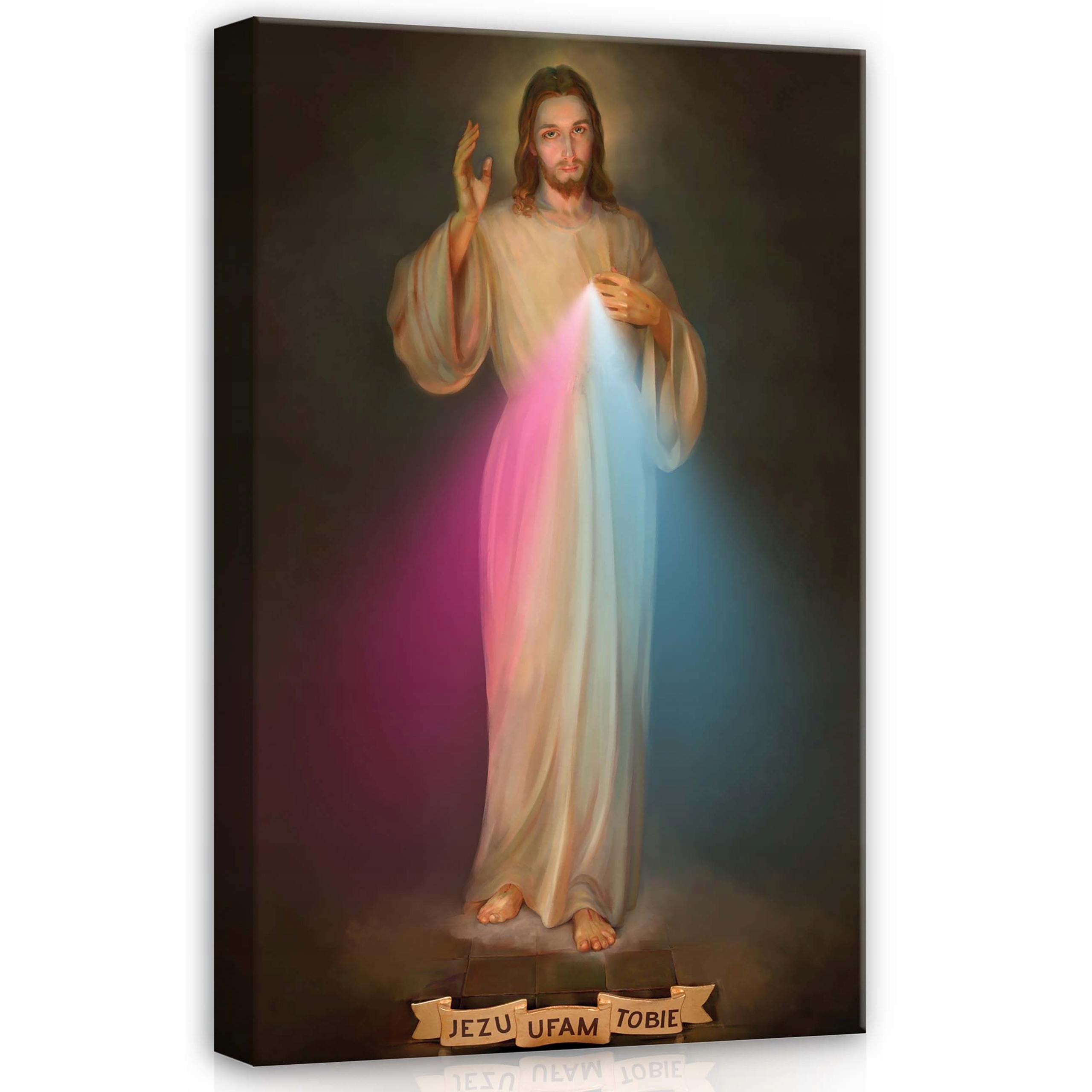 Obraz 60x80 Milosrdenství Boží Ježíš Kristus ikona náboženství víra naděje