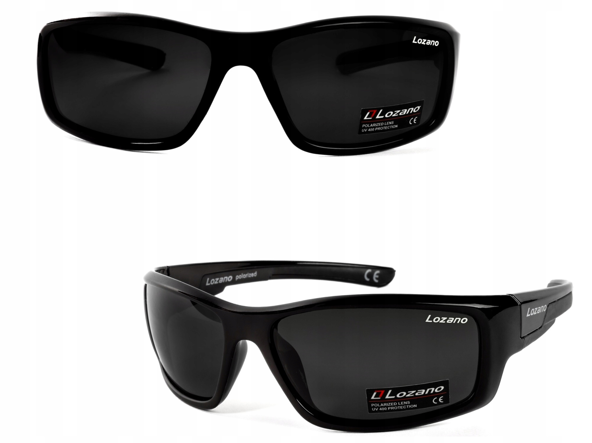 Černé pánské Polarizační Brýle Lozano Pro Jízdu Autem